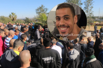 بالفيديو: جموع غفيرة من أهالي مدينة يافا يشيعون جثمان الشاب معتز مصري 